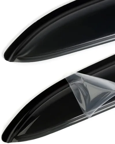 Vista 5 de 94133 Viseras laterales para ventana lateral deflector de ventilación para Chevrolet Colorado Crew Cab 2004-2012 y GMC Canyon Crew Cab 2004-2012, 4