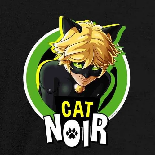 Vista 2 de Pop Threads Miraculous Ladybug and Cat Noir Merch Adrien Hero Youth Kids Girl Boy Camiseta