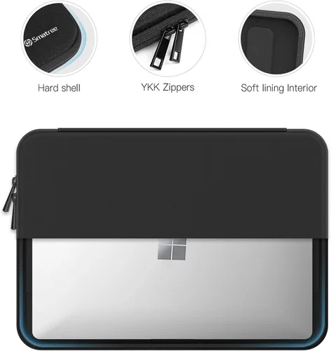 Vista 5 de Smatree Funda rígida para laptop Microsoft Surface Pro Copilot+PC de 13 pulgadas, para Microsoft Surface Pro de 13 pulgadas 11/10/9/8/7/6/5/4