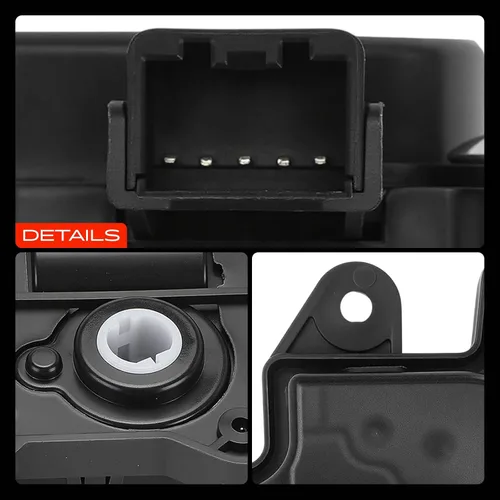 Vista 9 de A-Premium Actuador de puerta de mezcla de calentador HVAC compatible con Kia Soul 2010 2011 2012 2013, mezcla