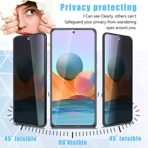 Vista 4 de Xiaomi Redmi Note 11 Pro (5G+4G) / Note 11 Pro + Plus 5G + 4G con [2 unidades] Protector de lente de cámara y [2 unidades] Protector de pantalla
