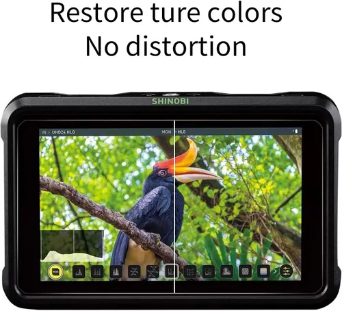 Vista 7 de Protector de pantalla para Atomos Shinobi 5 pulgadas SDI 4K HDMI Camera Monitor, Protector de pantalla de película templada para Atomos Shinobi 5
