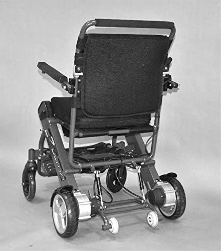 Vista 2 de Airhawk - Silla eléctrica negra, peso más ligero, 41 libras, plegable, lista para avión