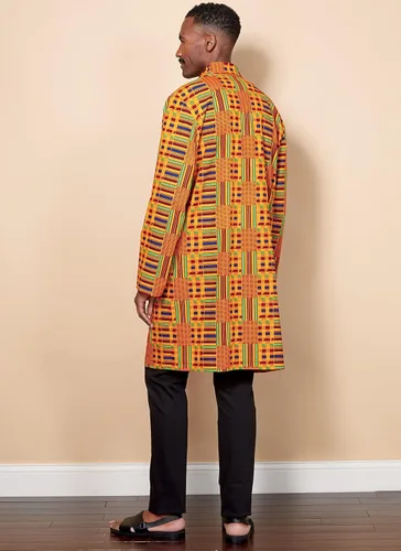 Vista 3 de Butterick Patrones de señoritas/Abrigo de hombre, túnica y pantalones de costura, XM (SML-MED-LRG)