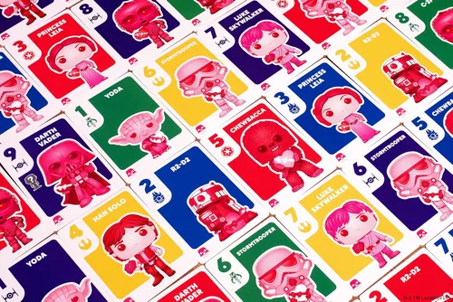 Vista 5 de Funko Something Wild! Star Wars con Darth Vader Pocket Pop! Juego de cartas para 2-4 jugadores a partir de 6 años