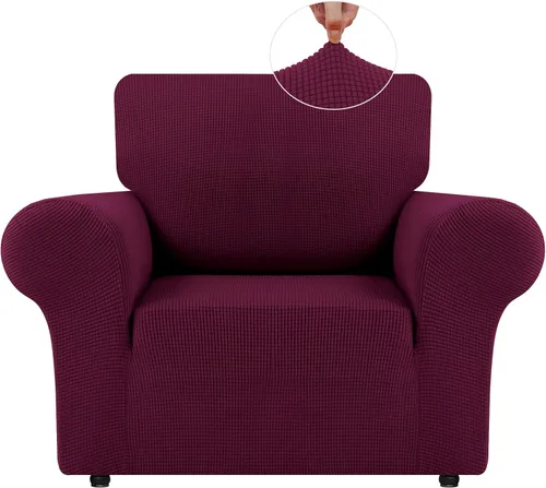 Vista 35 de LURKA Fundas Elásticas para Silla Sofá de 1 Pieza Cubiertas de Sofá para Protector de Muebles Sofá Cubiertas Completas con Parte Inferior Elástica