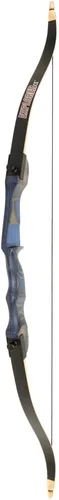 October Mountain Explorer Ce Arco recurvo azul 54 pulgadas. 20 libras. Lh