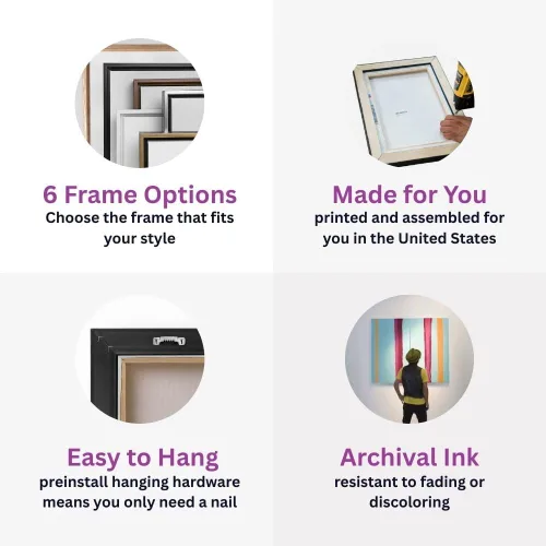 Vista 13 de Lienzo decorativo para pared, diseño de colibrí