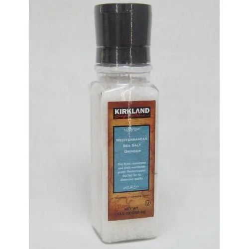 Vista 2 de KIRKLAND Kirkland Mediterráneo con molinillo de sal marina 13.00 oz