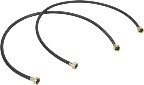 Whirlpool 8212546RP Mangueras de llenado originales OEM para arandelas, accesorio negro de 4 pies – Reemplaza 8212546RW, 8212546IP, 49535