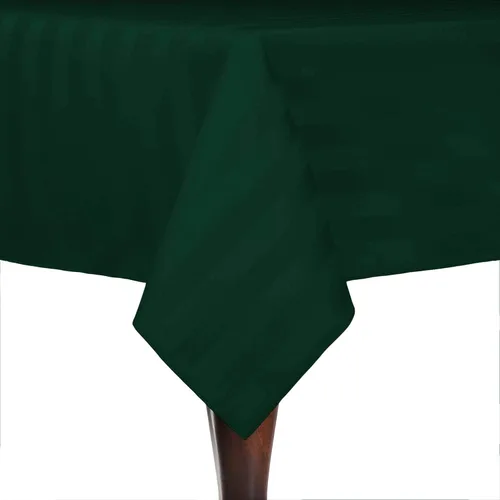 Vista 18 de Ultimate Textile -2 Pack- Satin-Stripe 72 x 108-Inch Rectangular Tablecloth, Acid Green
