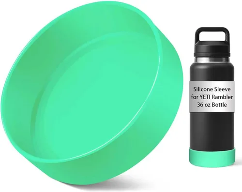 Vista 10 de Funda de silicona VGHNQ para botellas de agua YETI, Owala, protector inferior para YETI 26 36 OZ, cubierta de bota para Owala 32OZ, accesorios