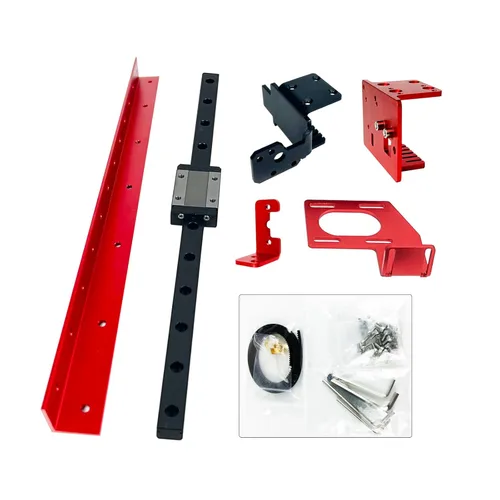 Vista 8 de Kit de riel de guía lineal MGN12H de eje X 3.0 para actualización de impresora 3D Ender3 S1/S1 pro de ChowThink Incluye todos los accesorios