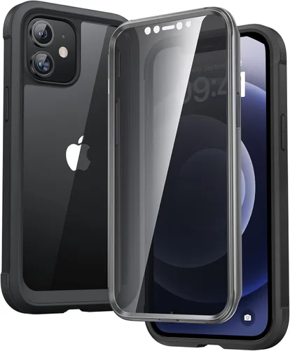 Vista 60 de Diaclara Funda magnética diseñada para iPhone Air, protector de pantalla de cuerpo completo, compatible con MagSafe, funda militar a prueba