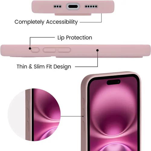Vista 283 de Funda de silicona con soporte de LAUDTEC compatible con iPhone 7/8/SE, soporte de metal con soporte de pie vertical y horizontal, cubierta flexible