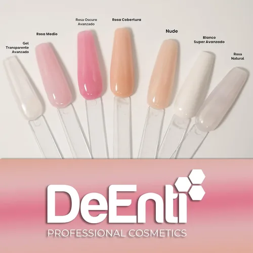 Vista 8 de DeEnti Polvo acrílico para uñas, 2 onzas, rosa medio, grado profesional, sin burbujas, polvo acrílico para uñas, de larga duración, resistente al