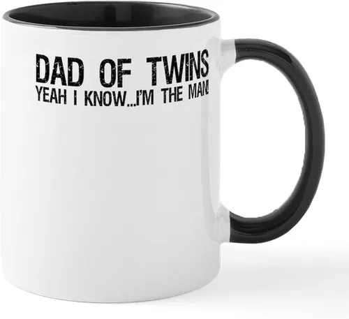Vista 19 de CafePress Black Belt Dad - Taza de café de cerámica de 11 oz (11.0 fl oz)