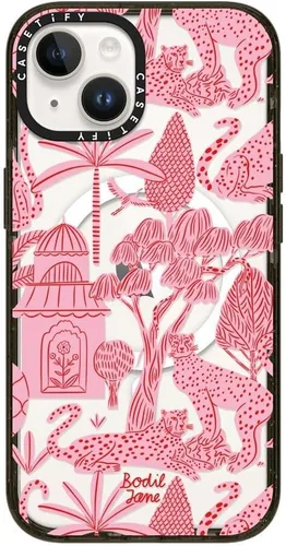 Vista 14 de CASETiFY Impact - Funda para iPhone 13 [Probada contra caídas de grado militar 4X / Protección contra caídas de 8.2 pies / Compatible con Magsafe]