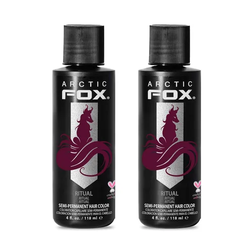 Vista 67 de Arctic Fox Tinte semipermanente para el cabello Apricot Anarchy, vegano, sin crueldad, sin amoníaco, 5.6 onzas líquidas