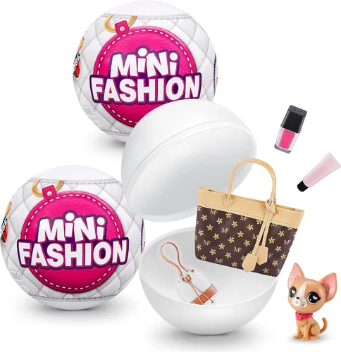 ZURU - 5 Mini moda sorpresa de Amazon Exclusive Mystery Brand Collectibles (paquete de 2), regalos para cestas de Pascua, accesorios para muñecas