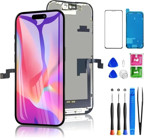 Vista 23 de Reemplazo de pantalla para iPhone 7 Plus de 5.5 pulgadas, color blanco, reemplazo del digitizador de pantalla LCD táctil Diykitpl 3D para A1661