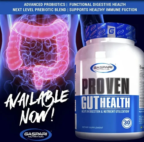 Vista 7 de Gaspari Nutrition Salud intestinal comprobada, promueve la digestión saludable, prebióticos y probióticos, digestión deportiva y utilización