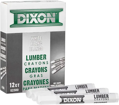 Vista 8 de Dixon Crayones de Madera, Negro Carbón, 12/Caja (49400)