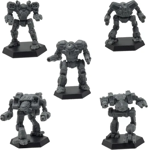 Vista 4 de Catalyst Game Labs BattleTech Mini Force Pack: Soporte de clan Star Grey