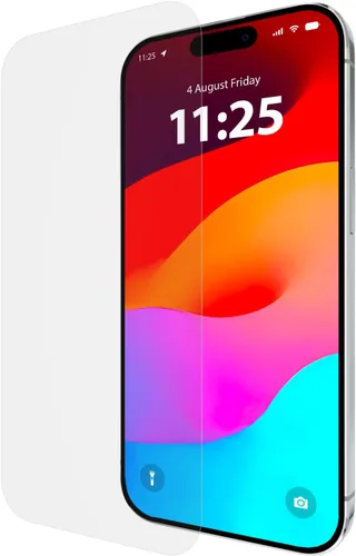 Case-Mate Protector de pantalla para iPhone 15 de 6.1 pulgadas, vidrio templado antiarañazos con protección contra roturas, vidrio 9H duradero con