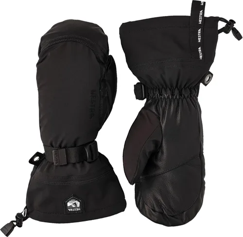 Hestra Guantes extremos de cuero militar Manopla cálida y versátil para invierno, esquí y snowboard