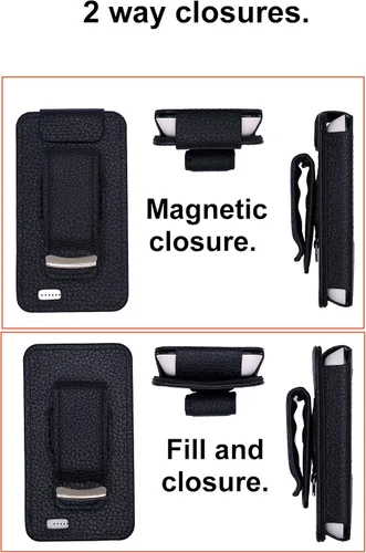 Vista 4 de Funda Premium (con clip para cinturón/cordón) para Dexcom G7 (negro)