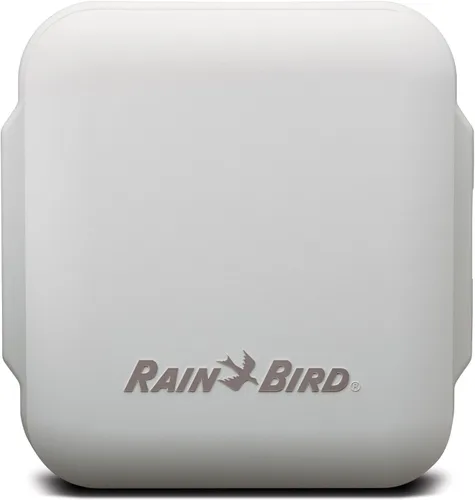 Vista 2 de Rain Bird TRU8O - Controlador/Temporizador de Riego para Interior/Exterior Basado en Programa, Listo para WiFi, 8 Zonas/Estación