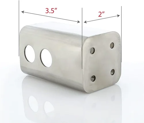 Vista 3 de Nissan Skyline Logo cubierta de enganche de remolque Plug de metal Emblema, Plateado cromado