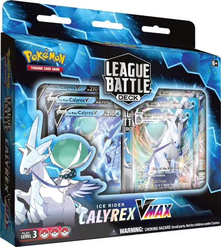 Cartas Pokémon: Ice Rider Calyrex VMAX League Battle Deck