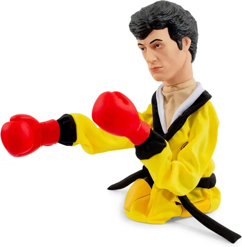 Vista 4 de Rocky Reachers Rocky Balboa - Marioneta de boxeo de 13 pulgadas Coleccionables de películas retro de los 80
