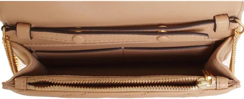 Vista 9 de Tory Burch Kira Chevron - Mini cartera de cadena con asa superior