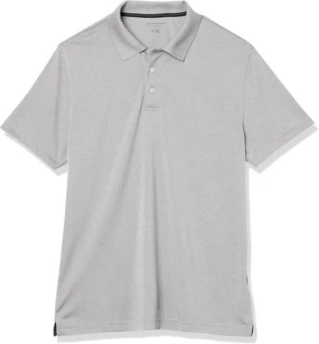 Vista 6 de Tienda Essentials Polo de golf para hombre, manga corta, ajuste delgado, secado rápido