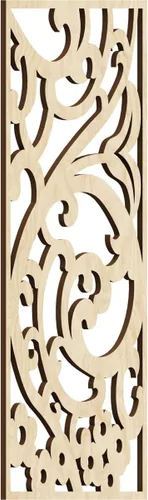 Vista 167 de Ekena Millwork WALW10X25X0250BDWHI Bridgewater - Paneles de pared decorativos de madera con calado, 9 3/8 pulgadas de ancho x 24 3/8 pulgadas