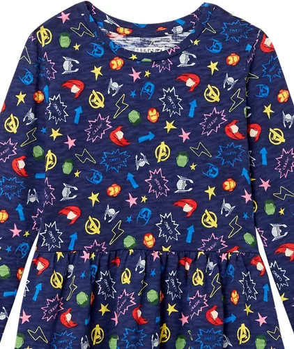 Vista 4 de Tienda Essentials Disney Marvel Star Wars Frozen Conjunto de ropa de mezcla y combinación de princesa para niñas y niños pequeños de talla única