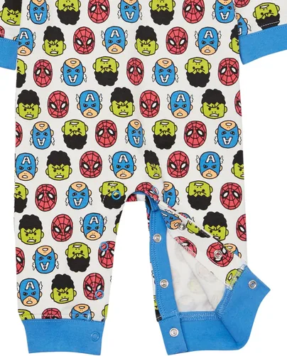 Vista 5 de Tienda Essentials Disney Marvel Star Wars - Overol de algodón para bebé paquete de 3