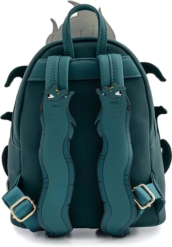 Vista 4 de Loungefly Disney Villains Scene Ursula Crystal Ball - Bolsa de hombro para mujer, doble correa, talla única