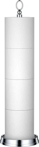 Vista 7 de Soporte de papel higiénico de peso pesado (con función de reserva) Soporte de almacenamiento de papel higiénico independiente, soporte