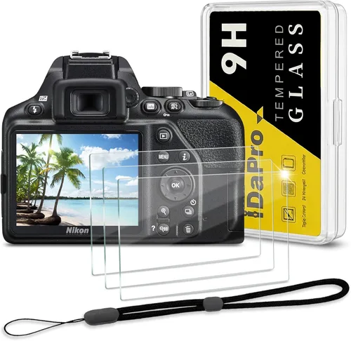 Vista 10 de iDaPro Protector de pantalla para Nikon D850 + pantalla superior (paquete de 2+2) vidrio templado, grado militar 9H, antiarañazos, antirreflejos