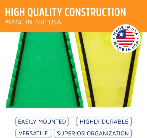 Vista 2 de Protoco 2060 Reverse - Estante para llaves de 12 piezas, organizador de herramientas para caja de herramientas, carrito de herramientas o montaje