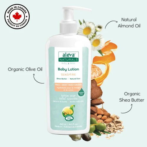 Vista 5 de Aleva Naturals Hidratante calmante diario, 8 onzas líquidas