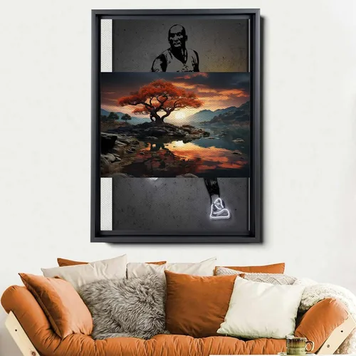 Vista 6 de Landscape Wall Art, Mountain Wall Decor, Huge Canvas, Nature Wall Print, Forest Wall Print, Lake Wall Art, Mom's Gift, Livingroom Wall Decor