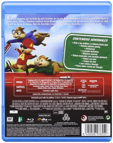 Vista 2 de Alvin Y Las Ardillas. Fiesta Sobre Ruedas