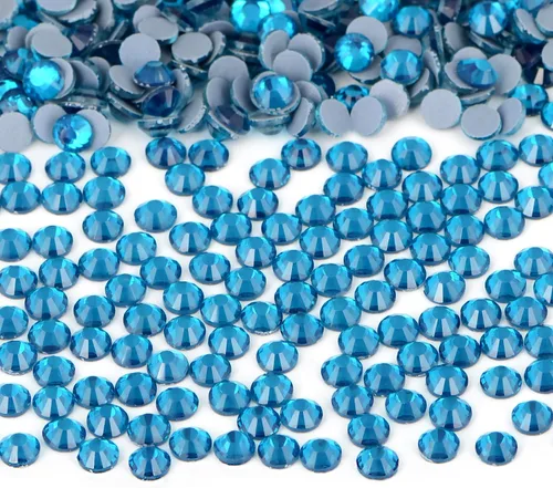 Vista 14 de Bymitel Hotfix - Gemas redondas de diamantes de imitación de cristal para manualidades, mezcla de 6 tamaños con kit de lápiz de cera, negro