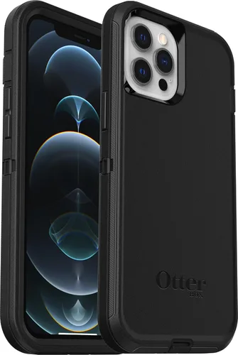 Vista 10 de OtterBox Defender - Funda de la serie sin pantalla para iPhone 12 PRO MAX (solamente), embalaje no minorista, poción de bayas