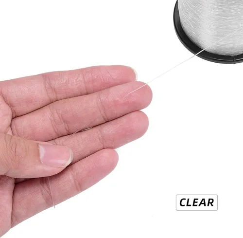 Vista 4 de SF - Línea de pesca monofilamento premium, carrete X-Strong de nailon mono material, línea líder para agua salada y agua dulce